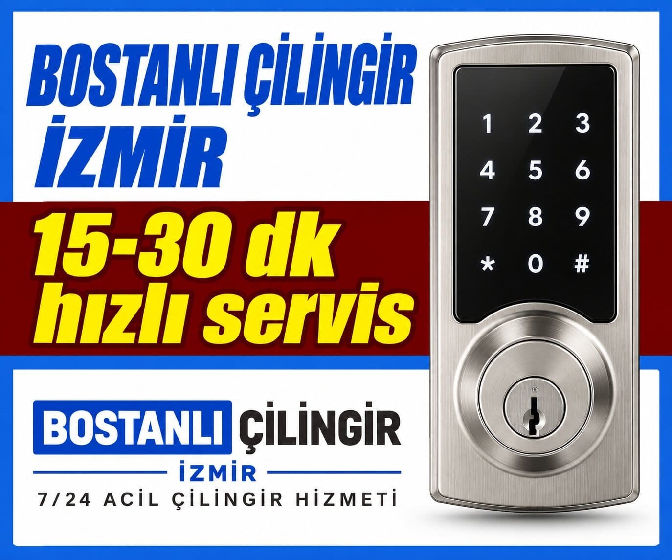 Bostanlı acil çilingir kapı açma